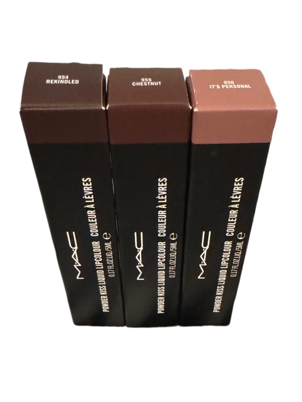 MAC Powder kiss liquid lipcolour bundle